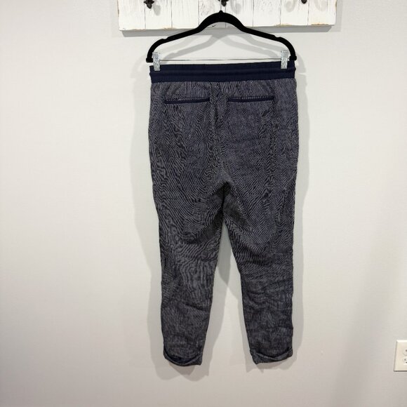 Athleta Bali Linen Stripe Pants | Size 10T | EUC - Picture 2 of 5
